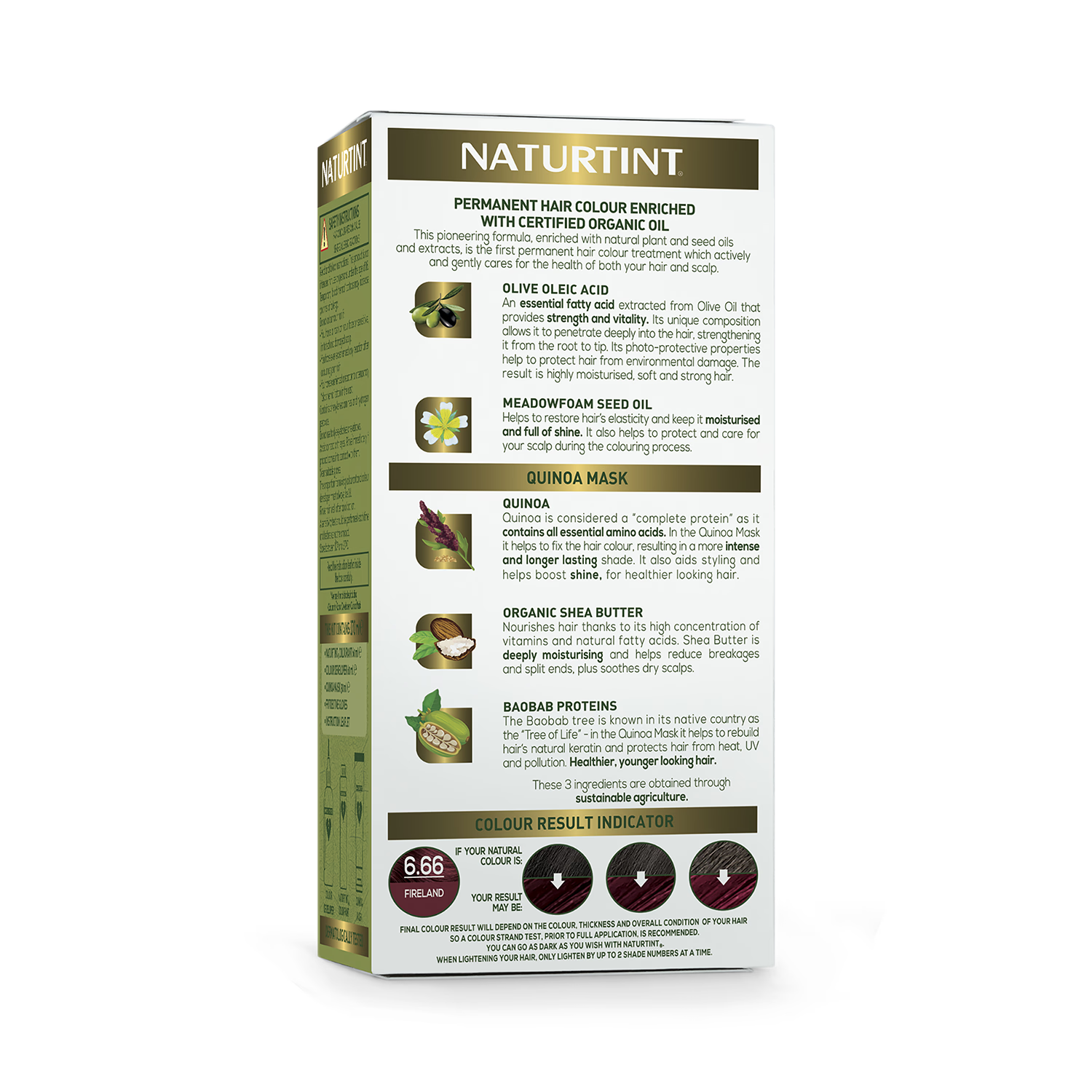 Naturtint permanente Haarfarbe 6.66 Fireland, UK-Version