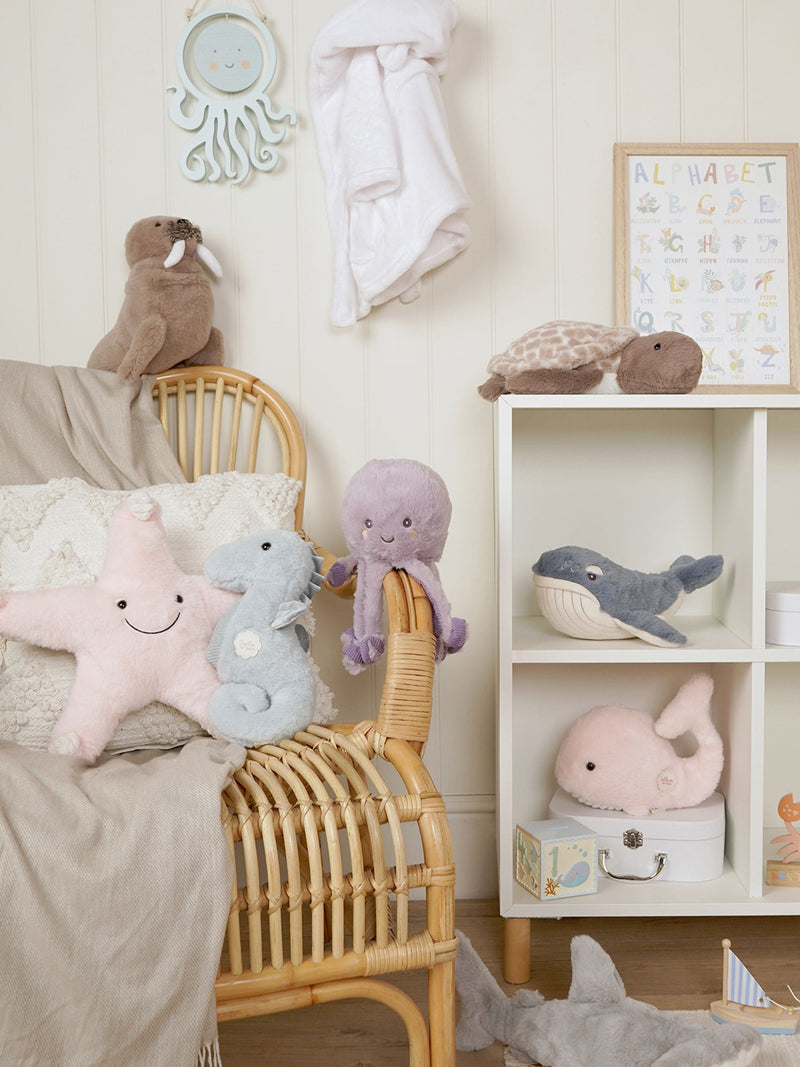 Widdop Wilma plush whale toy 16cm (British brand)