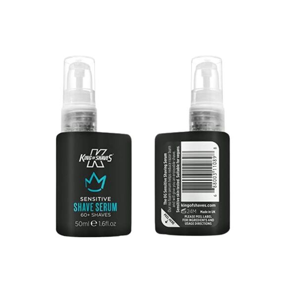 King of Shaves shaving set for sensitive skin, UK version