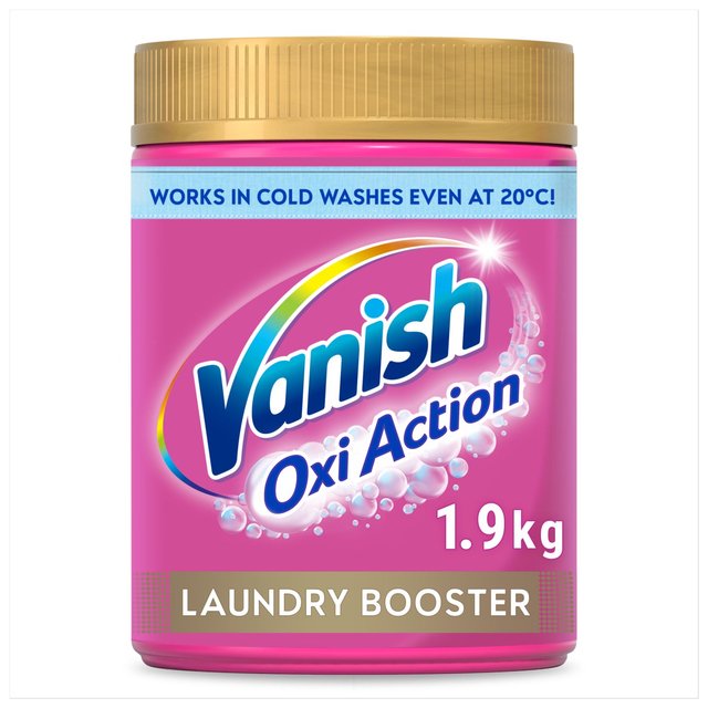 Vanish Oxi Action Fabric Stain Remover Powder Colours   1.9kg