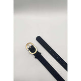 SVNX gold metal buckle black belt, imported from the UK