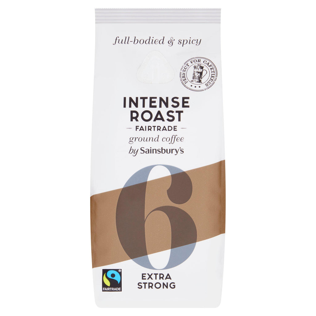 Sainsbury's Fairtrade Intense Roast Coffee 227g