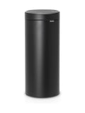Brabantia Mineral Moonlight Black New 30L Touch Bin