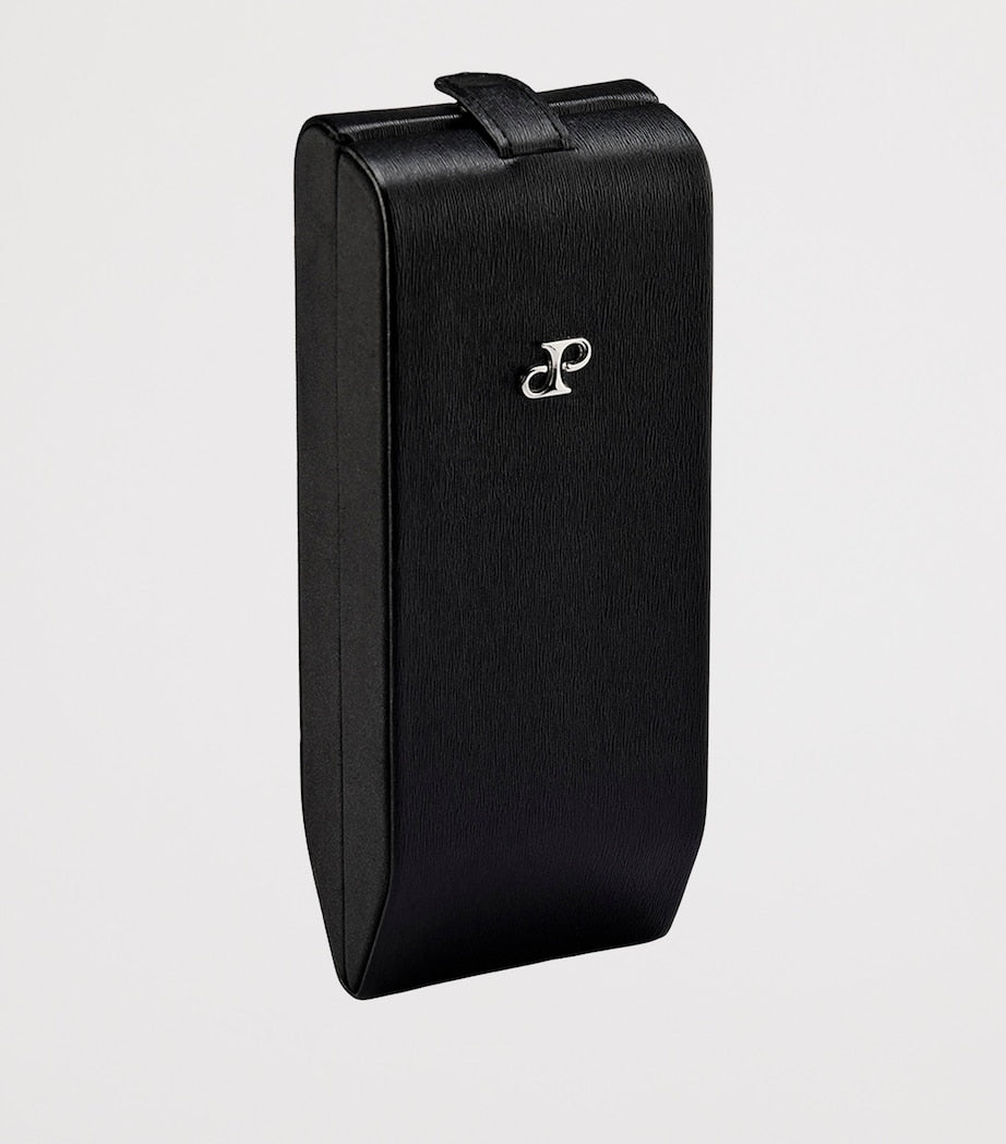 WOLF Philipp flip watch stand vegan leather, imported from the UK