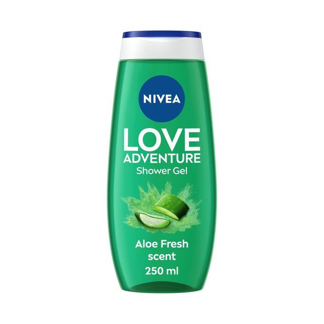 NIVEA Shower Gel LOVE Green Adventure Aloe Vera Body Wash   250ml GOODS M&S   