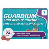 Guardium Acid Reflux Control Tabs Heartburn Indigestion   7 per pack GOODS M&S   