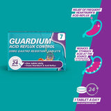 Guardium Acid Reflux Control Tabs Heartburn Indigestion   7 per pack GOODS M&S   