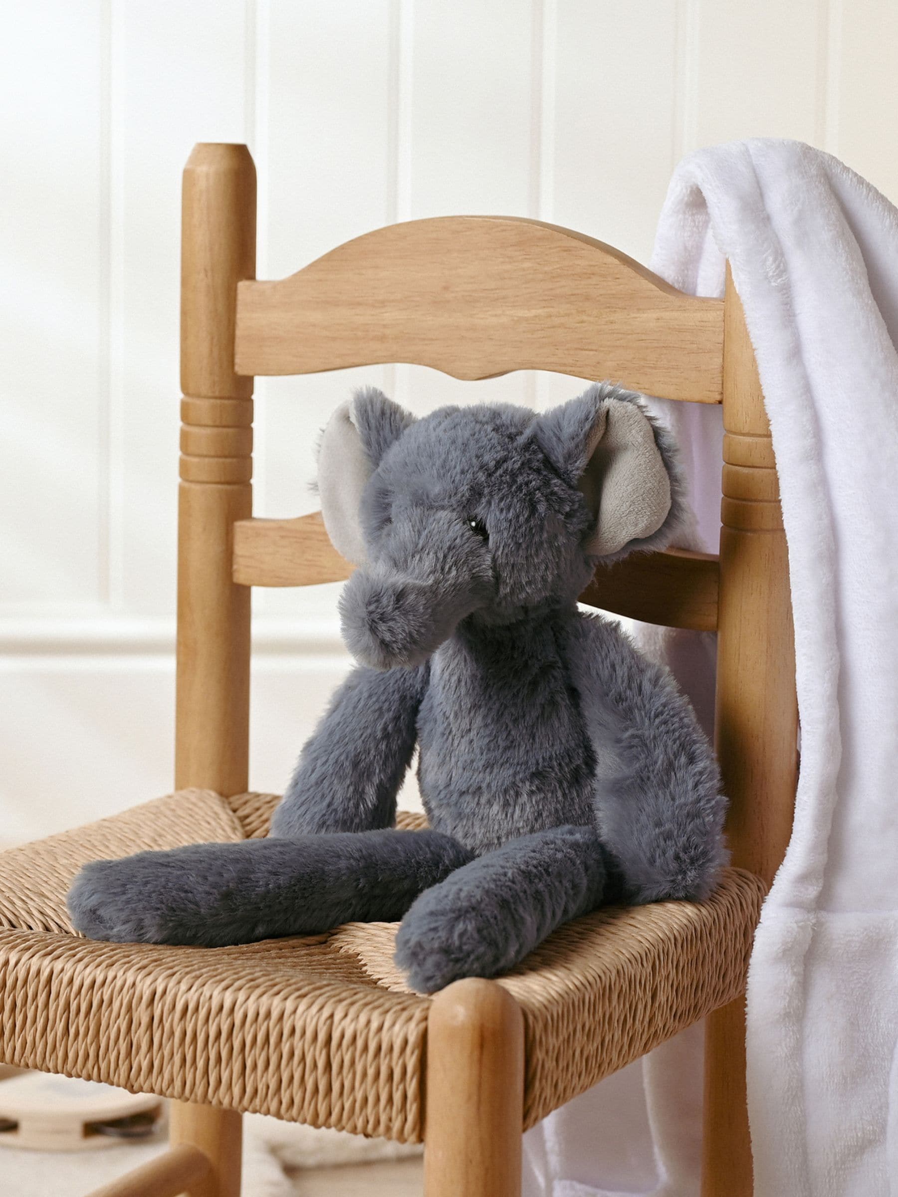 Widdop George plush elephant 34cm, imported from the UK