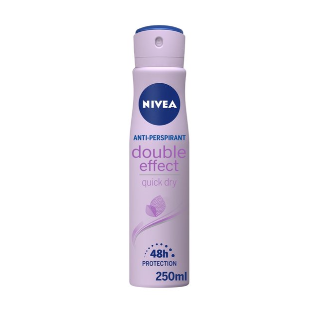 NIVEA Double Effect Anti-Perspirant Deodorant Spray   250ml