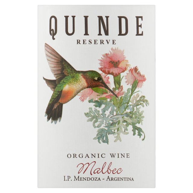 Bodegas Vinecol Quinde Organic Malbec 75cl   75cl GOODS M&S   