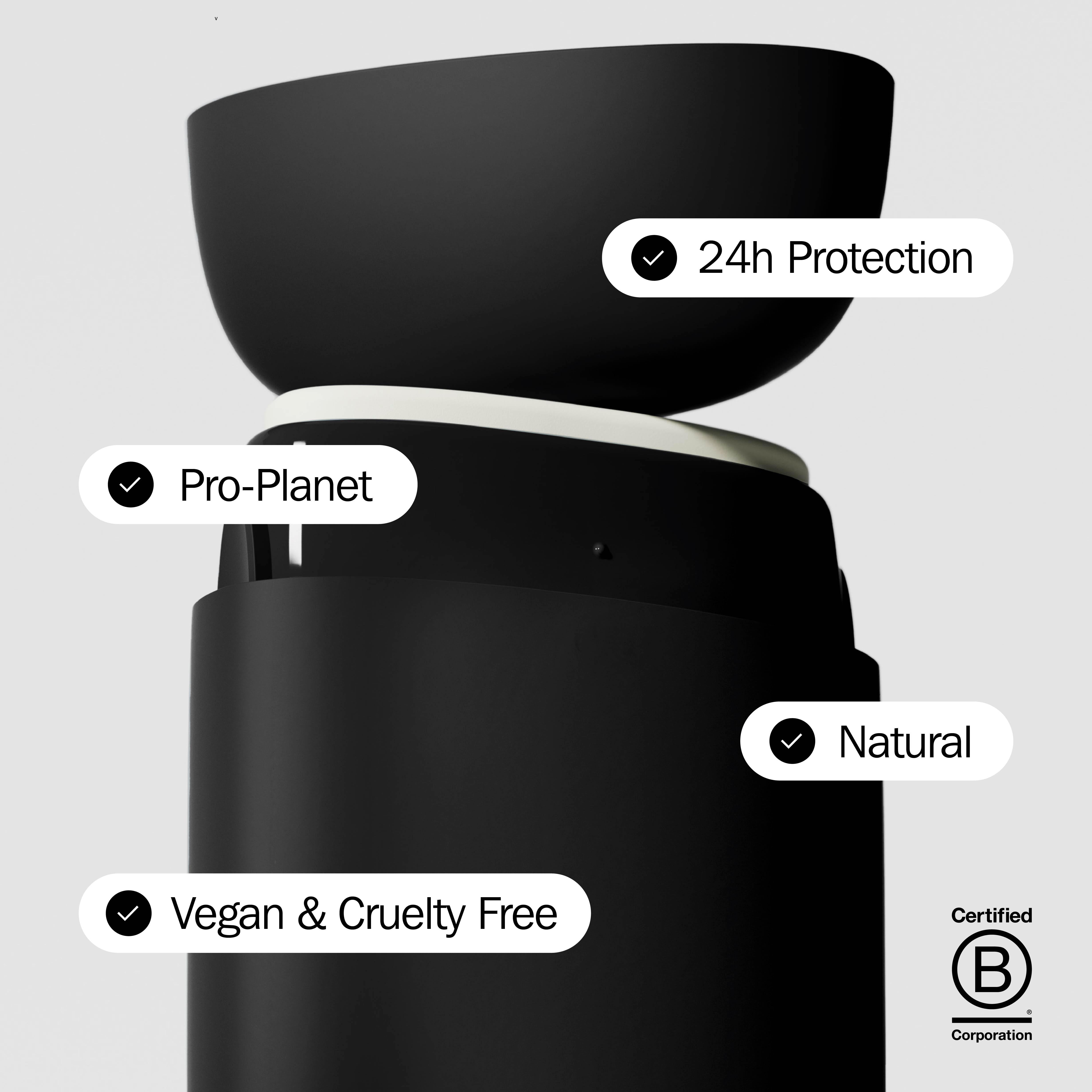 Fussy Wilderness Refillable Natural Deodorant 40g - British product