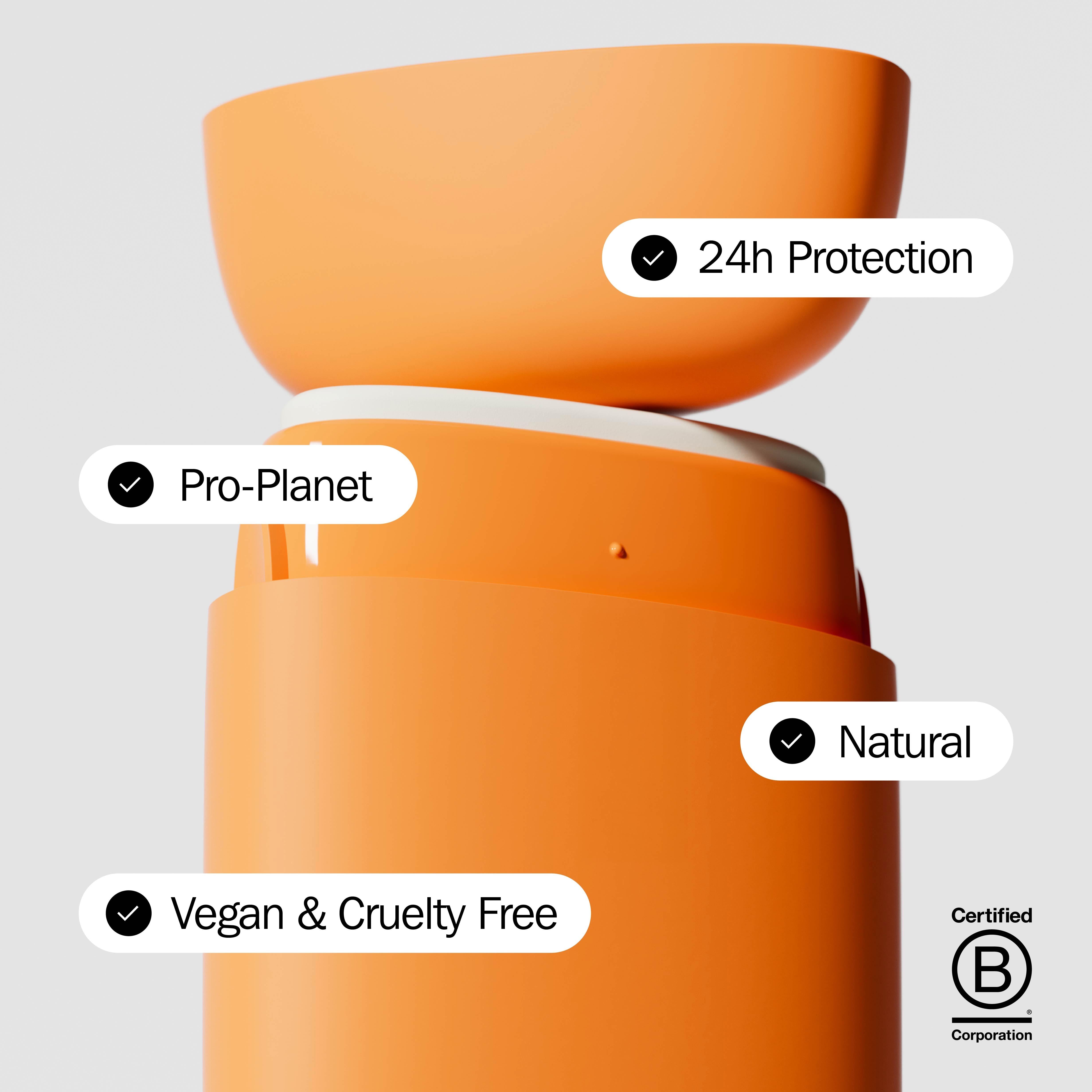 Fussy Road Trip natural deodorant 40g, UK version