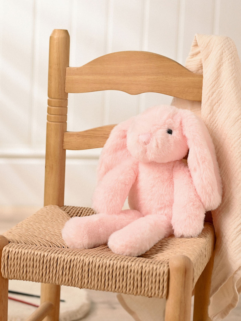 Widdop plush bunny long leg pink (British brand)
