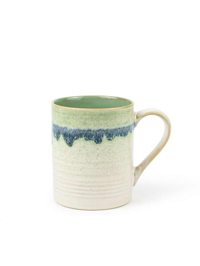 George Home Green Reactive Glaze Mug