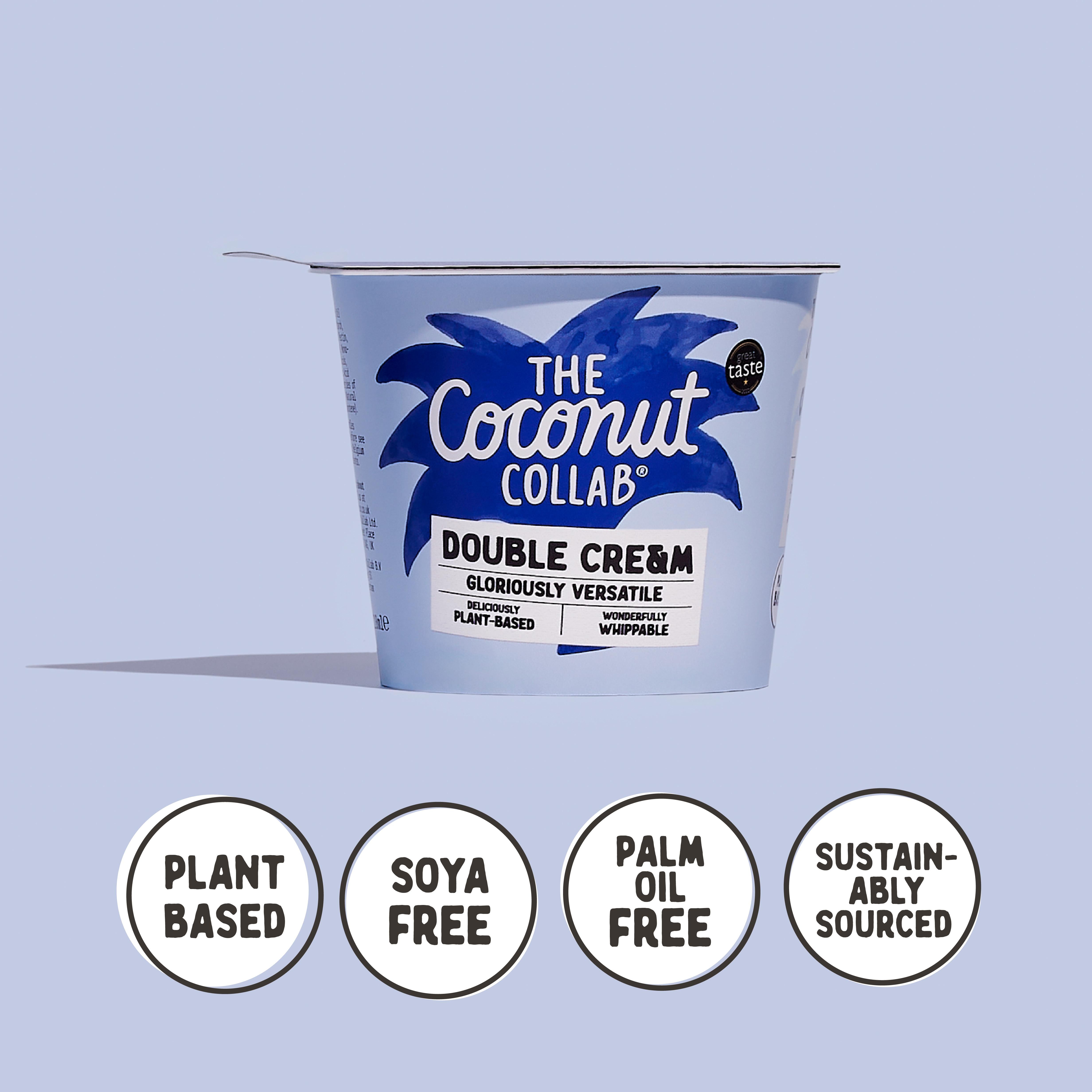 Coconut Collab Double Cream Alternative 220ml - British product