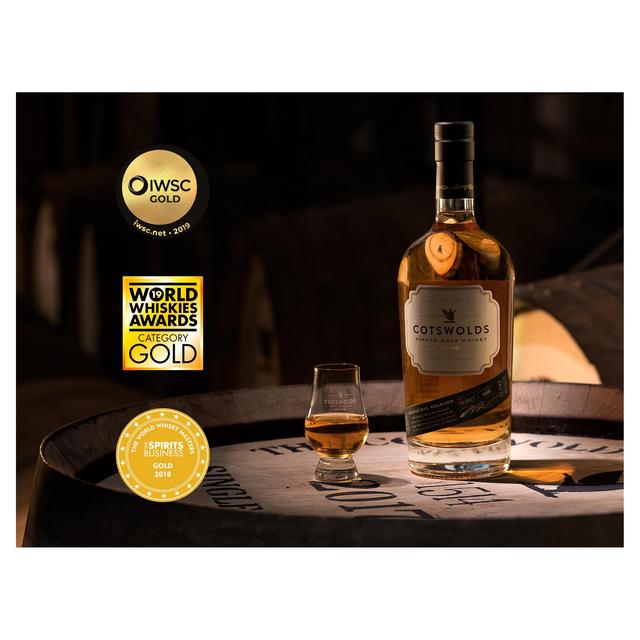 Cotswolds Distillery Single Malt Whisky   70cl