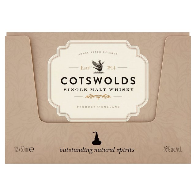 Cotswolds Distillery Whisky Miniatures   12 x 5cl