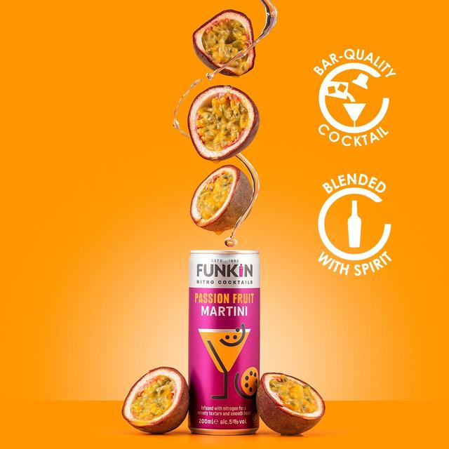 Funkin Passion Fruit Martini Nitro Cocktail   200ml GOODS M&S   