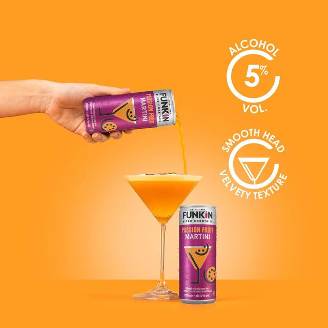 Funkin Passion Fruit Martini Nitro Cocktail   200ml GOODS M&S   