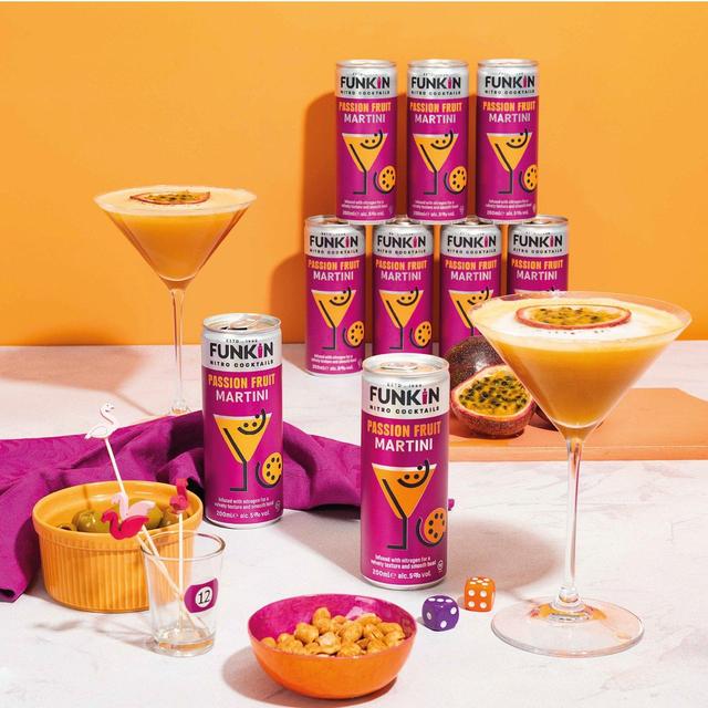 Funkin Passion Fruit Martini Nitro Cocktail   200ml GOODS M&S   