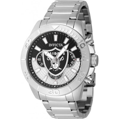 Superdrug Invicta Silver Mens NFL Watch- Buy online at McGrocer