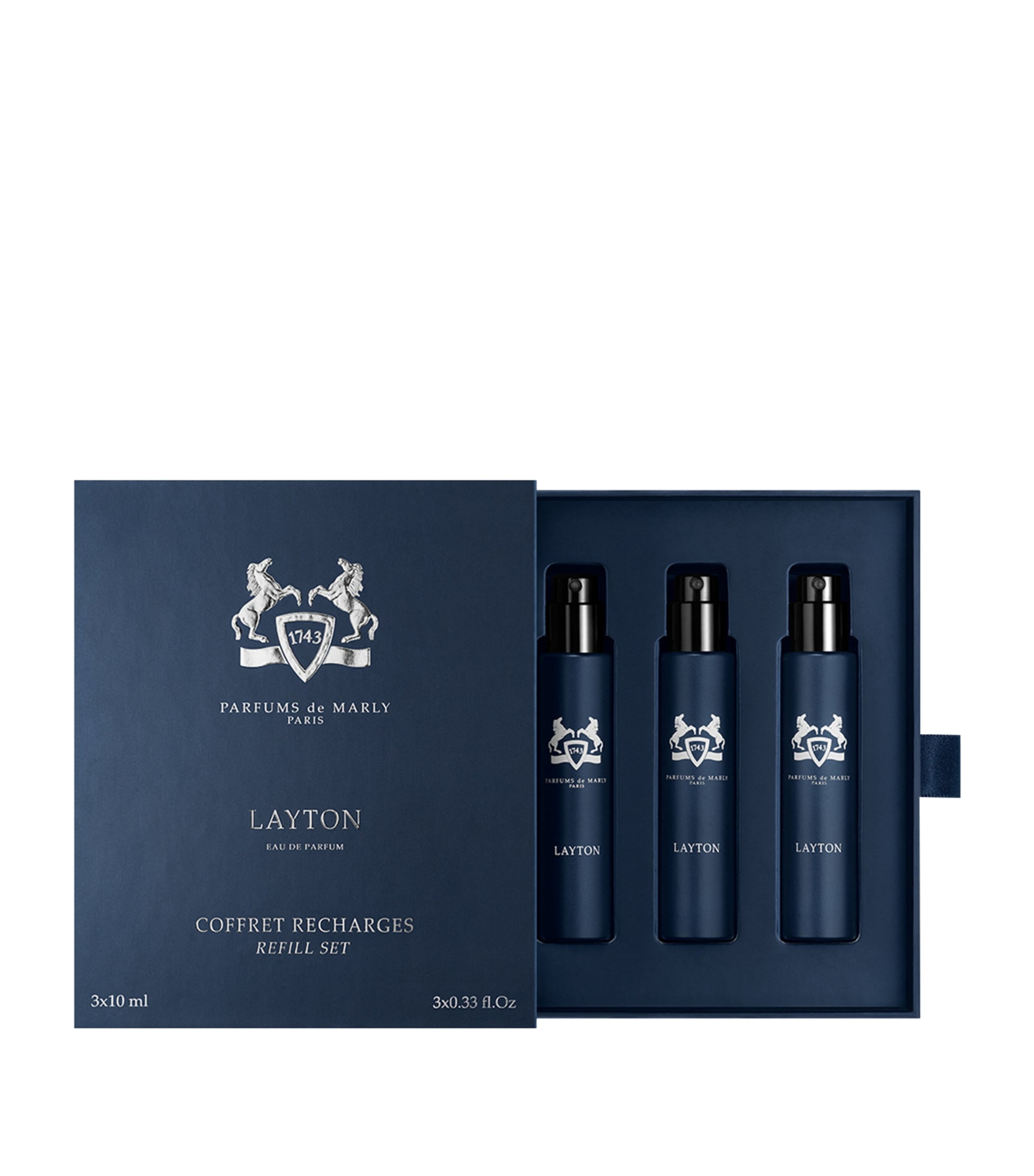 Parfums de Marly Layton perfume travel set 3x10ml, imported from the UK