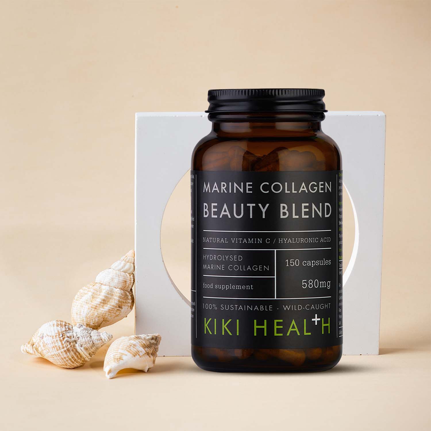 KIKI Health marine collagen beauty blend 150 vegicaps (British brand)