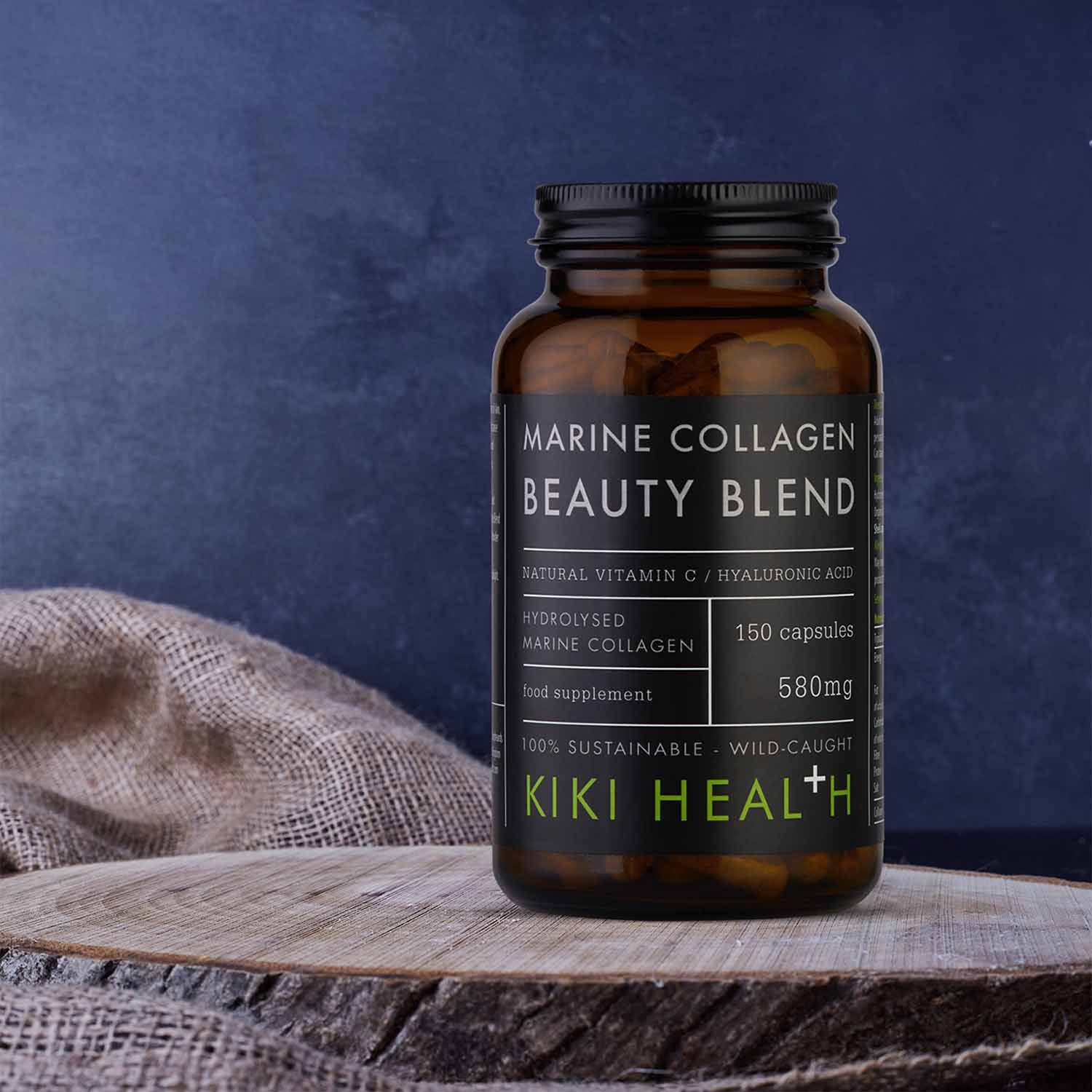 KIKI Health marine collagen beauty blend 150 vegicaps (British brand)