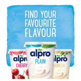 Alpro No Bits Strawberry-Banana & Peach-Pear Yoghurt Alternative   4 x 125g GOODS M&S   