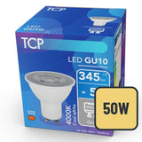 TCP Spotlight Cool White GU10 50W Light Bulb GOODS M&S   