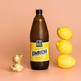 Lo Bros Low Sugar Ginger & Lemon Kombucha   750ml GOODS M&S   