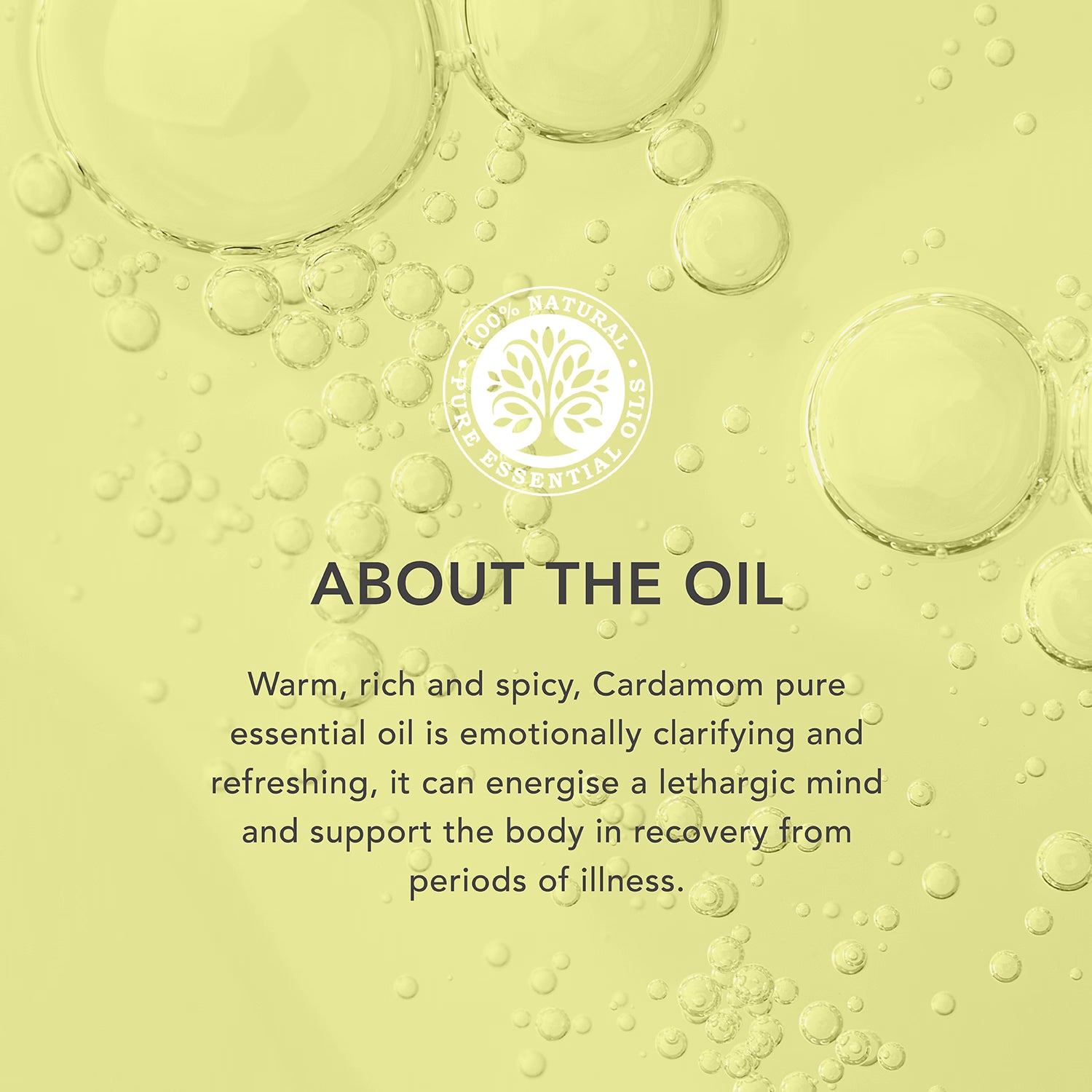 Tisserand Cardamom Pure Essential Oil 9ml - British product