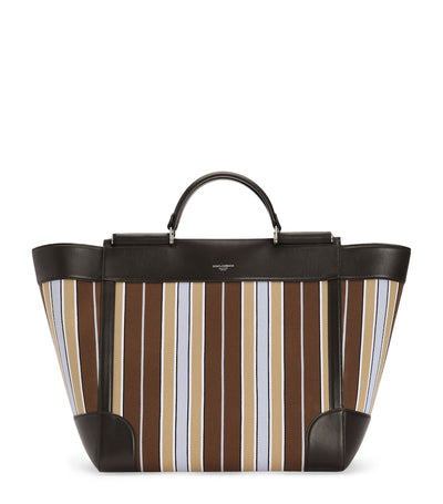 Harrods Dolce&Gabbana Striped Sicily Tote Bag- Buy online at McGrocer