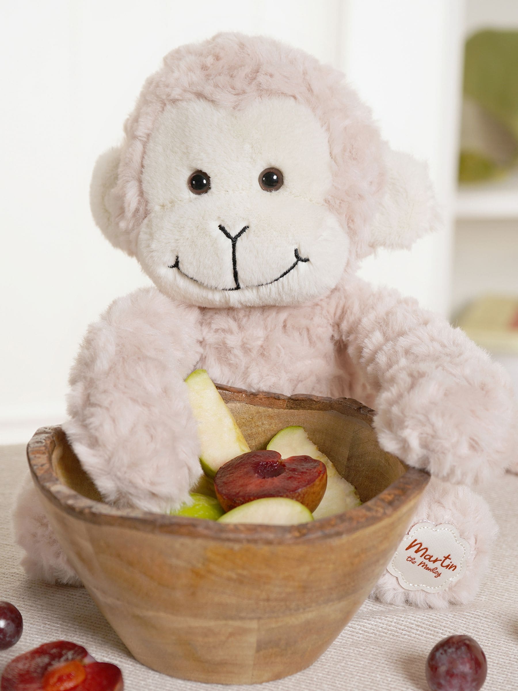 Widdop Martin plush monkey light brown 22.5cm - British product