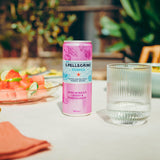 San Pellegrino Essenza sparkling water cherry pomegranate 4x330ml, imported from the UK