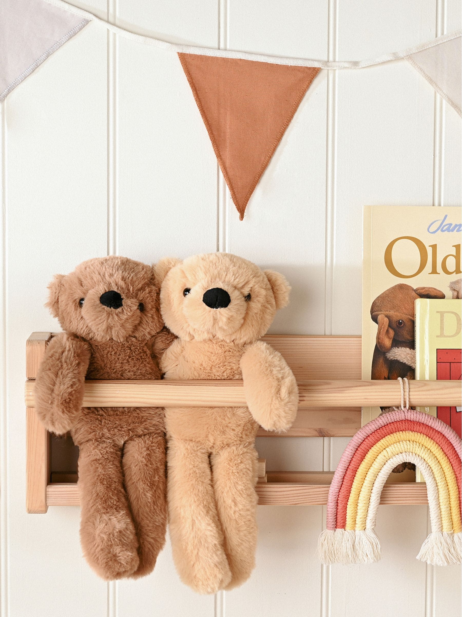 Widdop Hudson long leg plush teddy bear 35cm, UK version