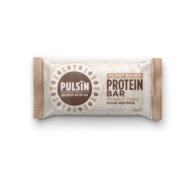 Pulsin Peanut Choc Vegan Protein Bar    50g