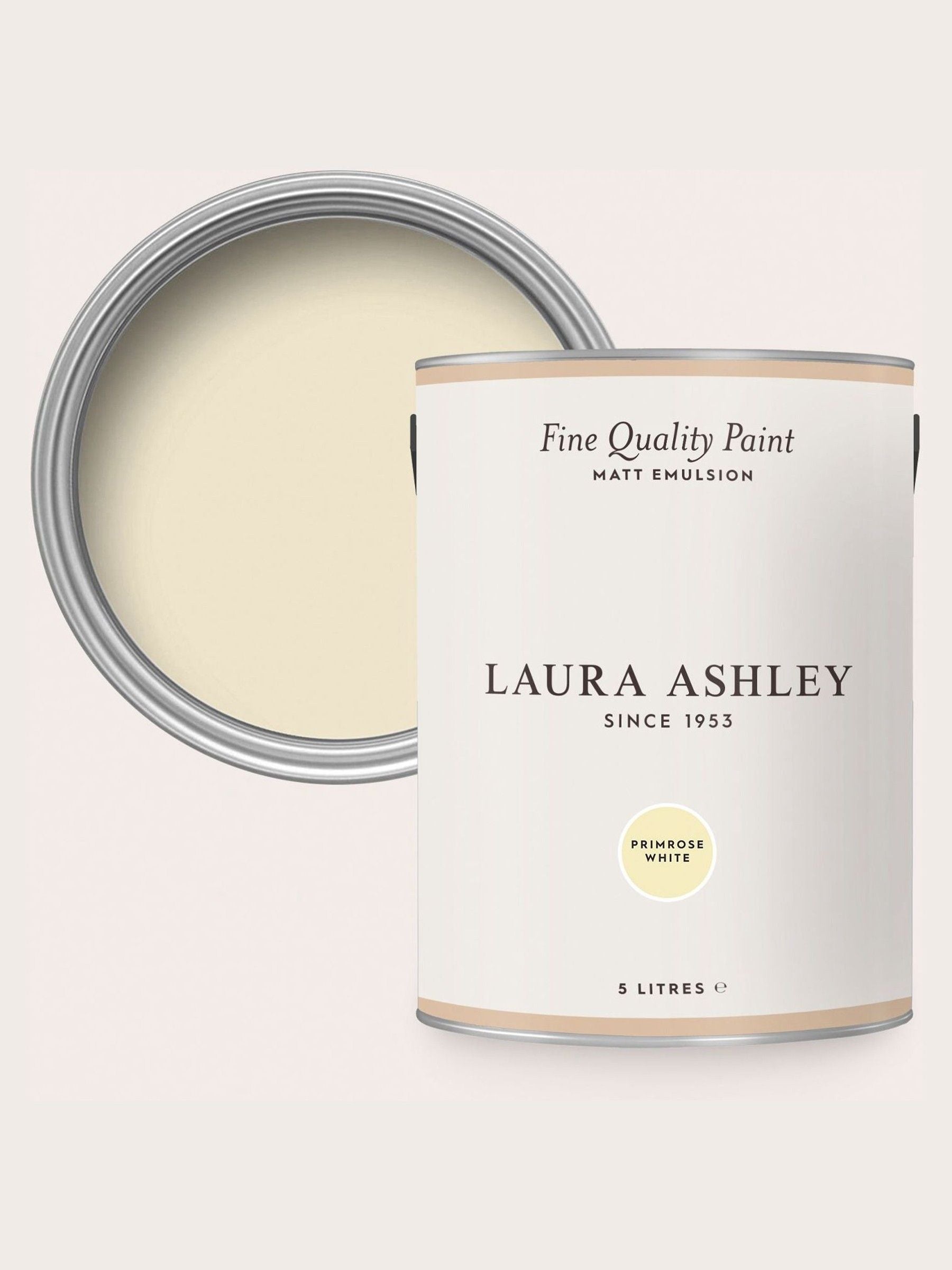 Laura Ashley Dove Grey White Matt Emulsion Paint 2.5L