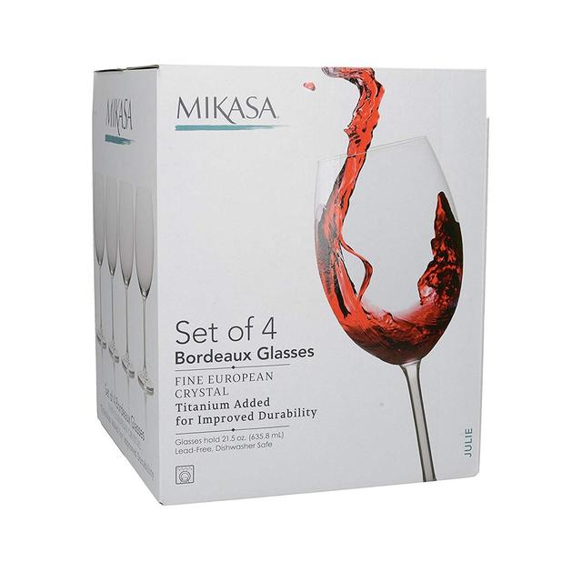 Mikasa Bordeaux Glasses 634ml   4 per pack GOODS M&S   