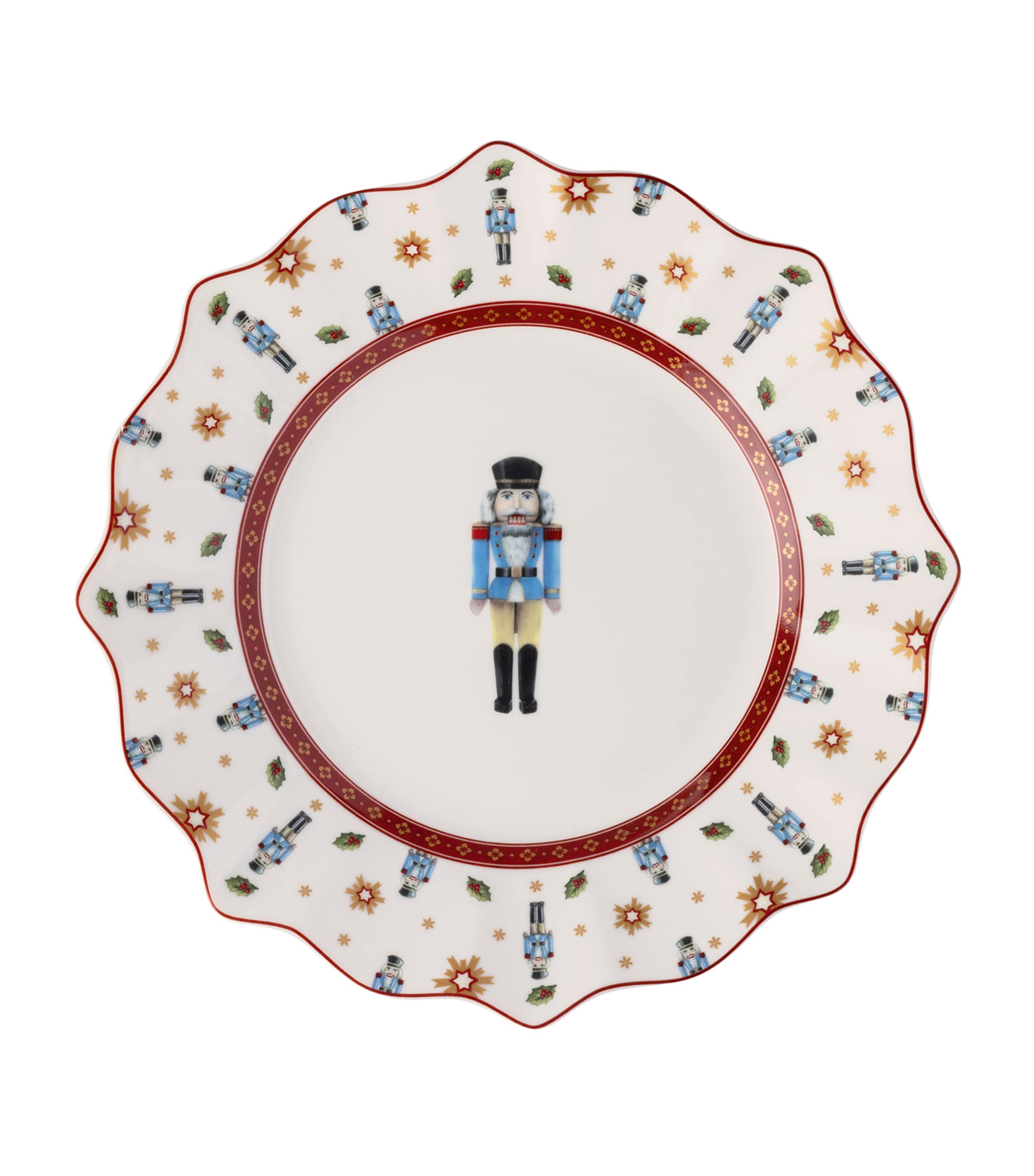Villeroy & Boch porcelain breakfast set Nutcracker Toy's Delight 6-piece (British brand)