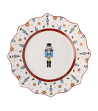 Villeroy & Boch porcelain breakfast set Nutcracker Toy's Delight 6-piece (British brand)