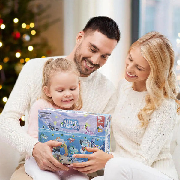 Livingandhome marine animal building block advent calendar (British brand)
