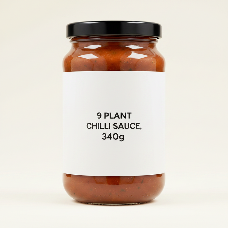 Holland & Barrett 9 Plant Chilli Sauce 340g, UK version