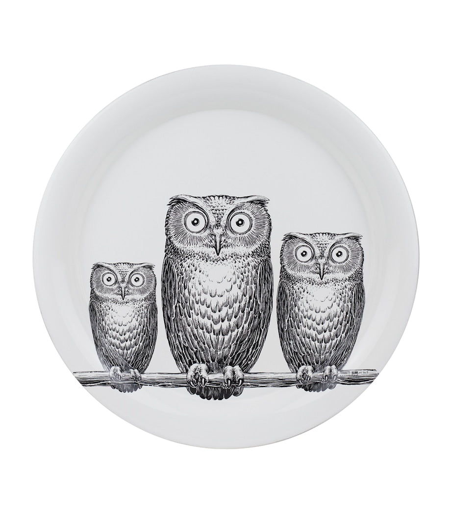 Fornasetti Civette tray 40cm - British product