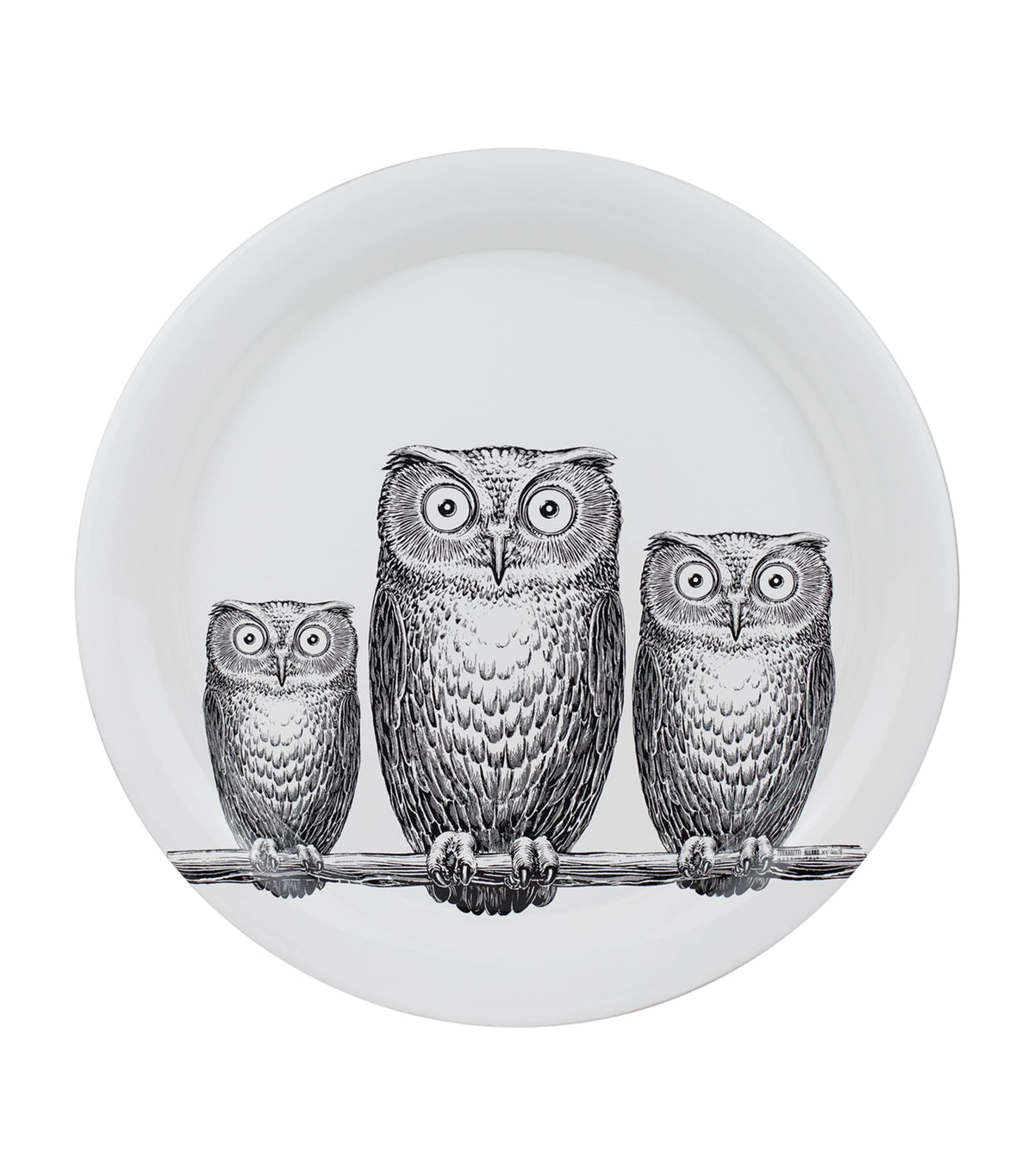 Fornasetti Civette tray 40cm - British product
