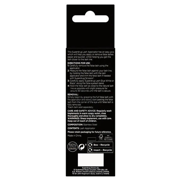 Lash applicator cosmetic tool for makeup, UK version