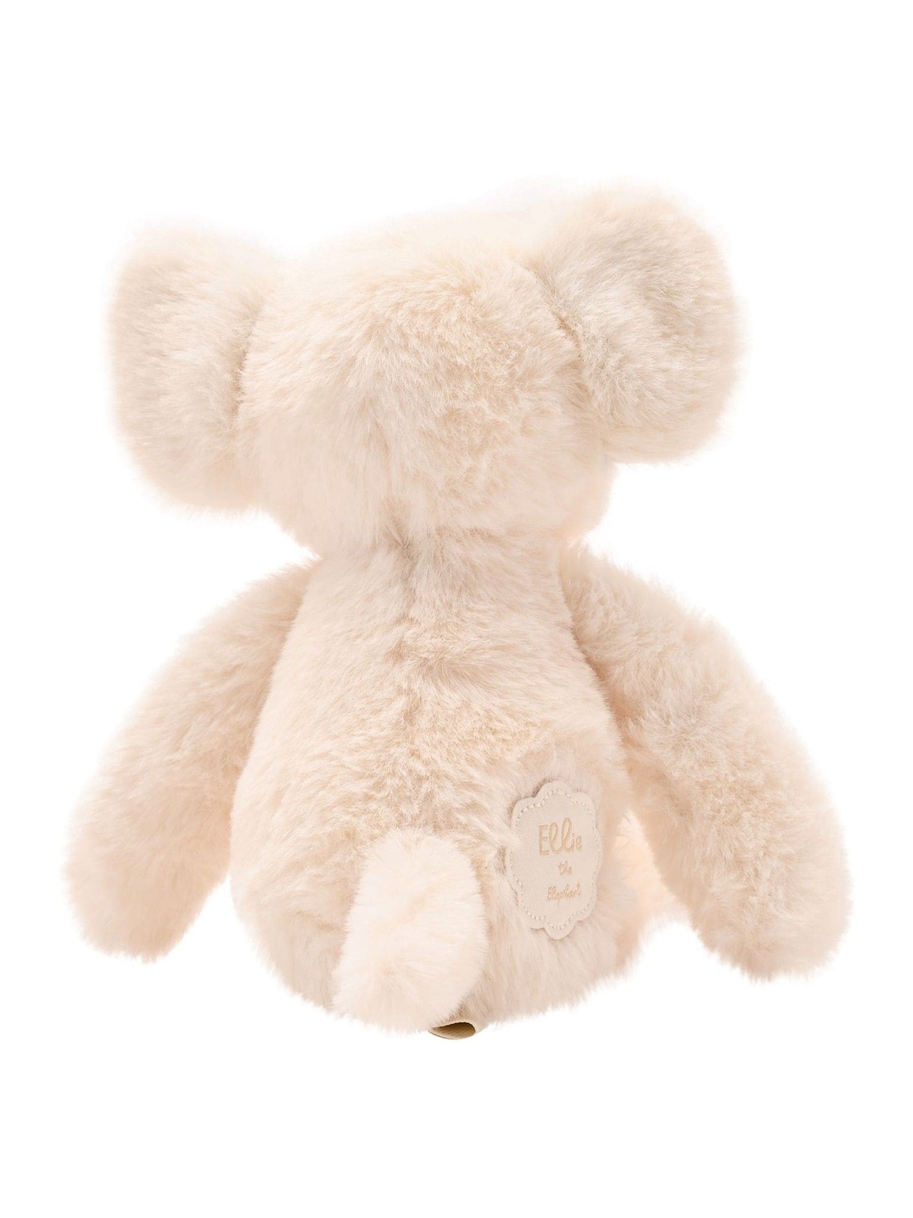 Widdop long leg cream plush elephant 35cm (British brand)