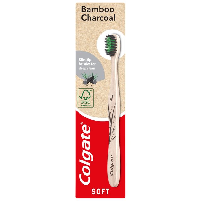 Colgate Bamboo Charcoal Soft Toothbrush GOODS M&S   