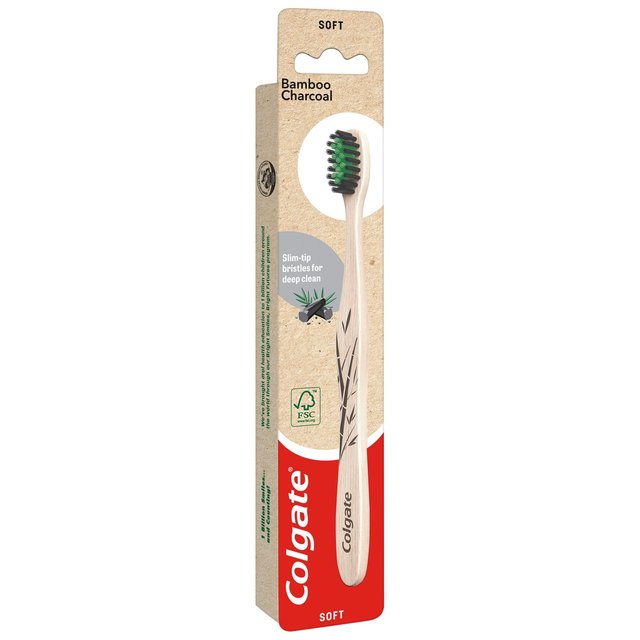 Colgate Bamboo Charcoal Soft Toothbrush