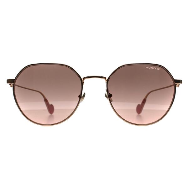 Moncler rose gold women's sunglasses ML0156-K (British brand)